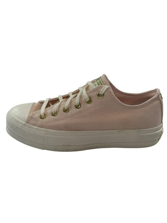 Converse Shoes - Converse CTAS Lift Ox Sneakers Pale Petal Egret Gold #A12584C Wmn's Size 10 NEW
